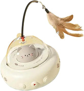 Interactive Spaceship Cat Toy