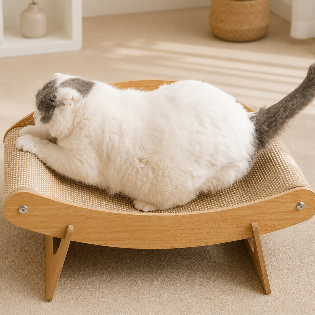 PetNova Sisal Cat Scratcher Sofa Bed