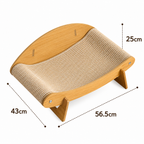 PetNova Sisal Cat Scratcher Sofa Bed