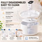 PetNova Automatic Ceramic Pet Water Fountain 2.3L