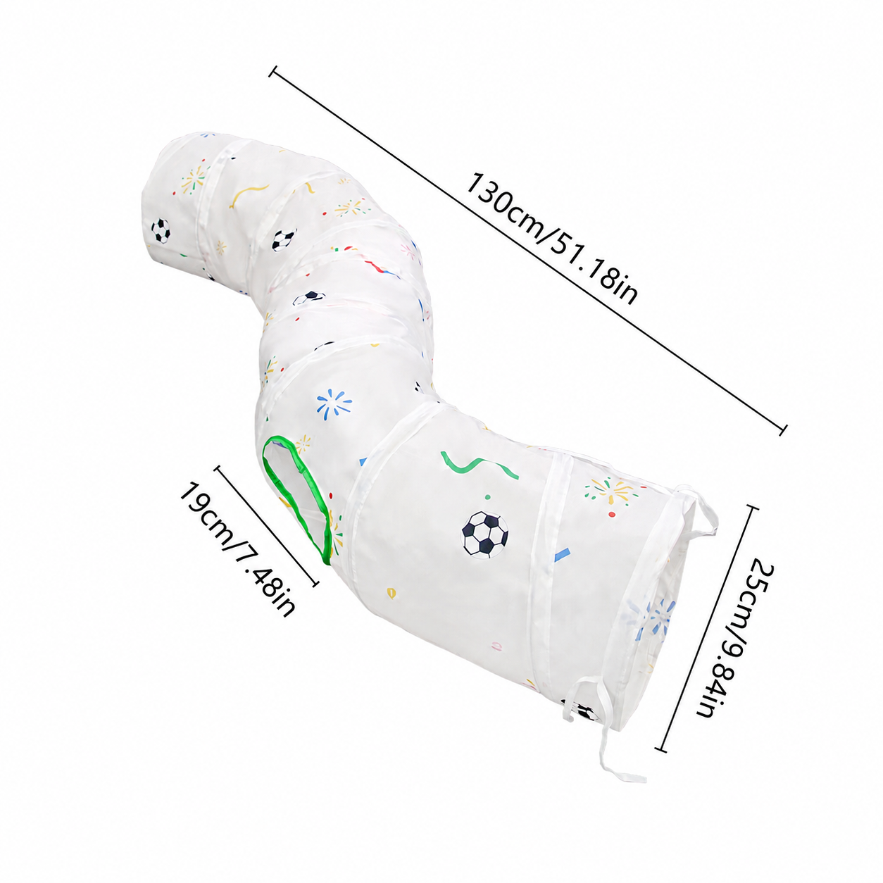 PetNova World Cup Soccer Field Cat Tunnel