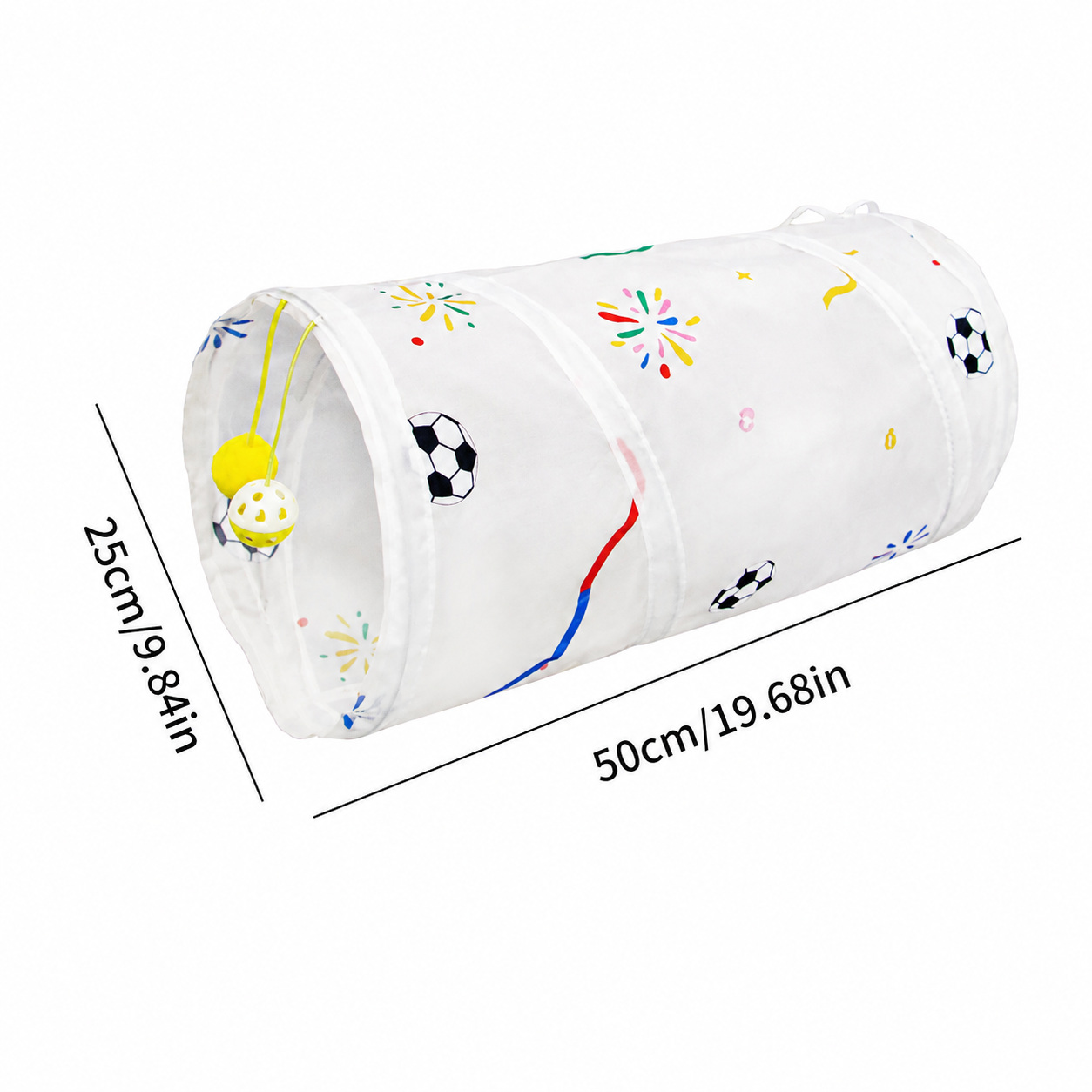 PetNova World Cup Soccer Field Cat Tunnel