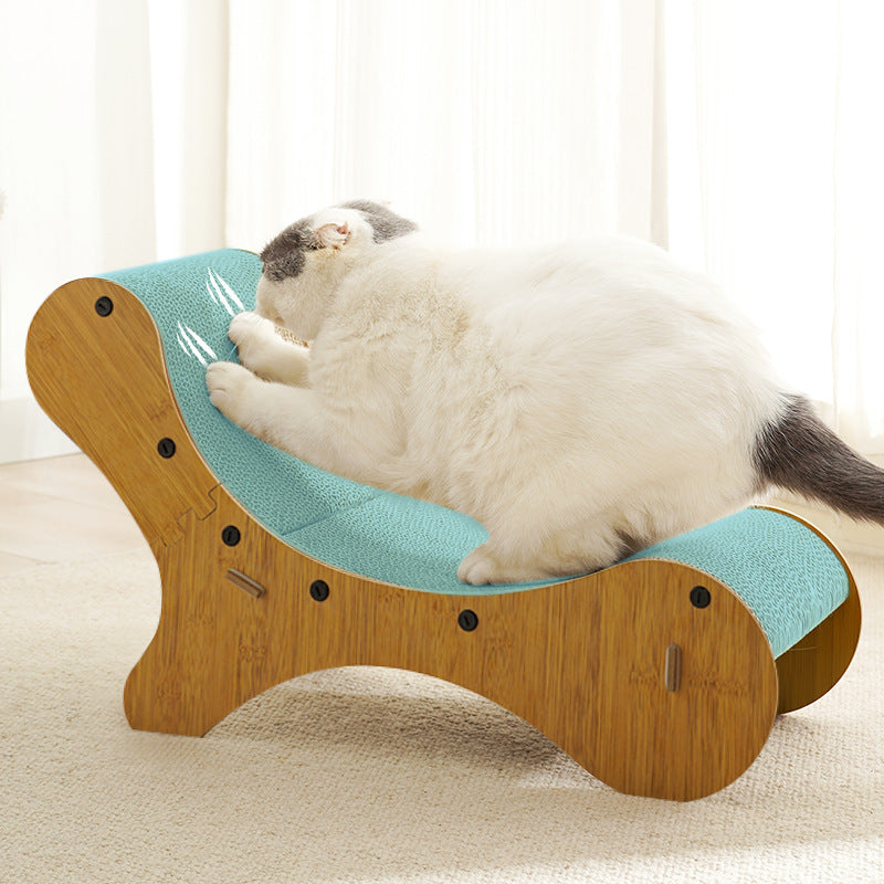 PetNova Wave Cat Scratcher Lounger