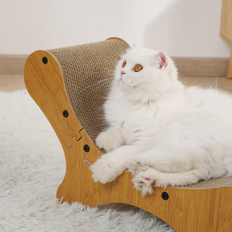 PetNova Wave Cat Scratcher Lounger