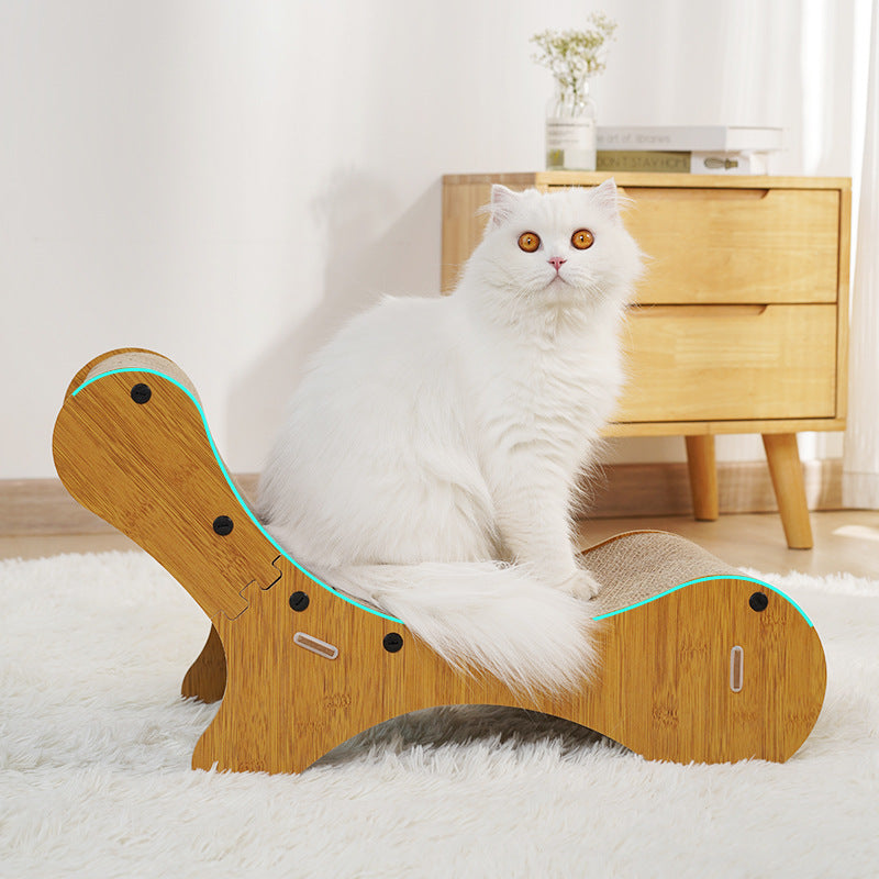 PetNova Wave Cat Scratcher Lounger